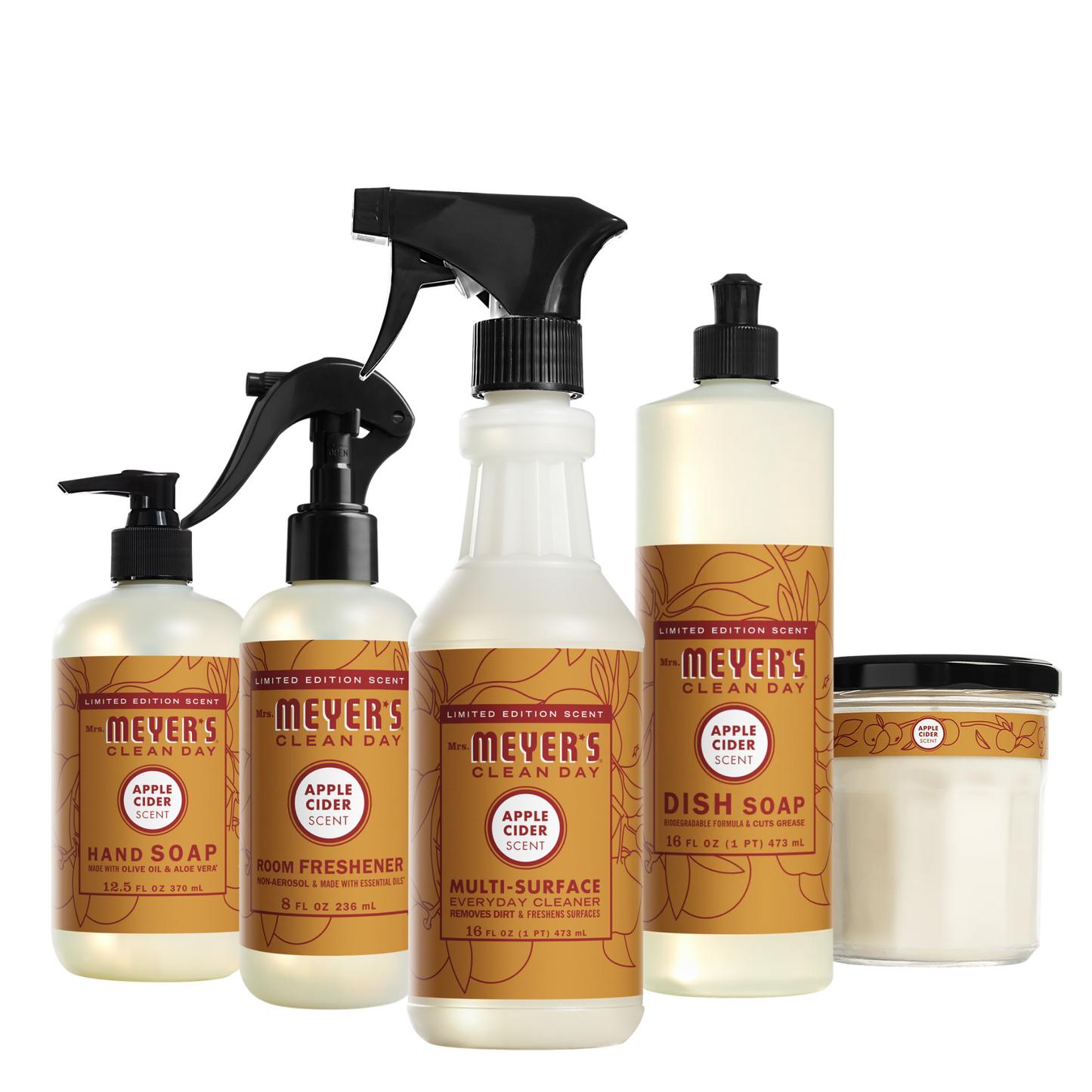 Apple Cider Collection - for Dishwashing