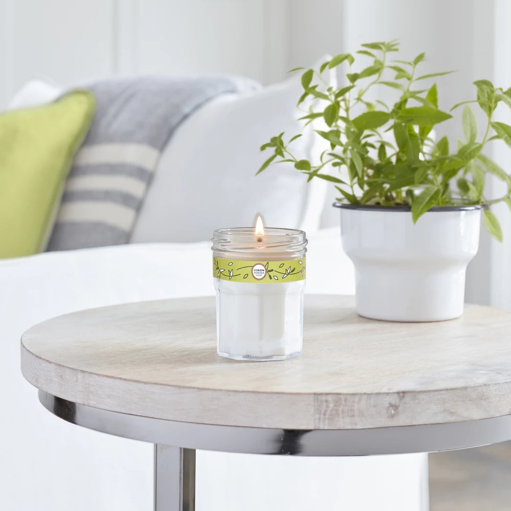 Mrs. Meyers Lemon Verbena Soy Candle Small - for Home Fragrance