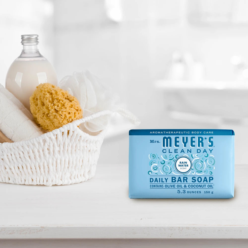 Mrs. Meyers Rain Water Daily Bar Soap - for Body Care