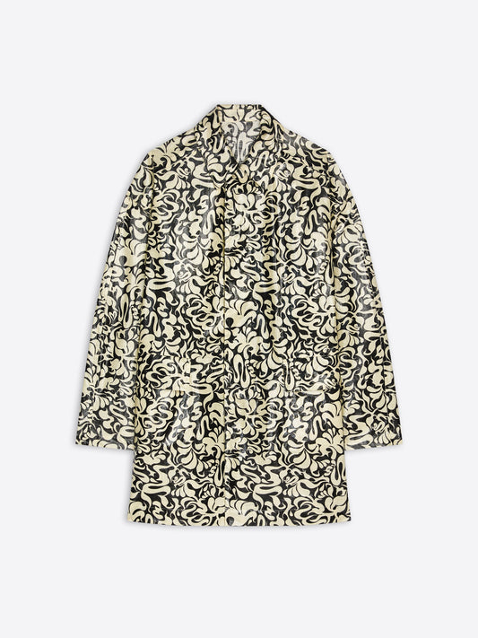 Printed Cotton Mac