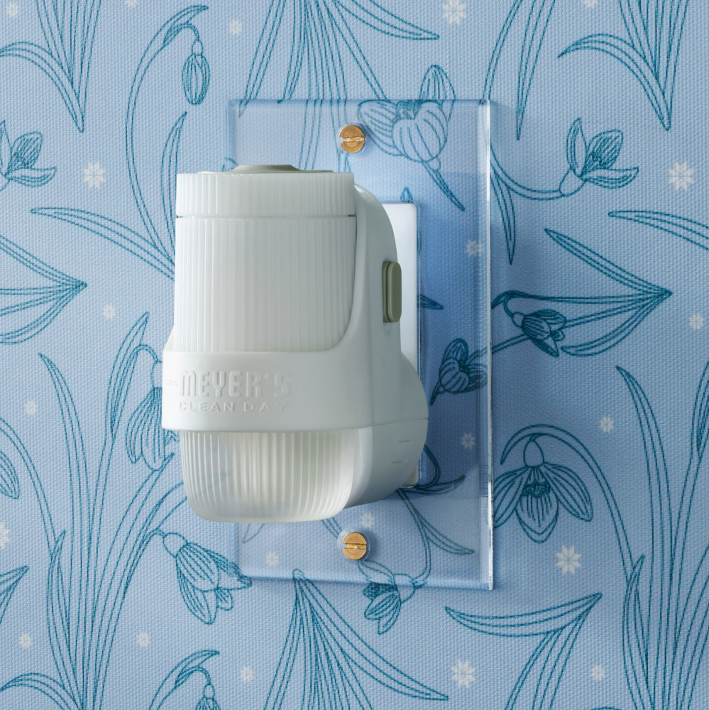 Snowdrop Plug In Scented Oil Warmer With Refill - for Home Fragrance