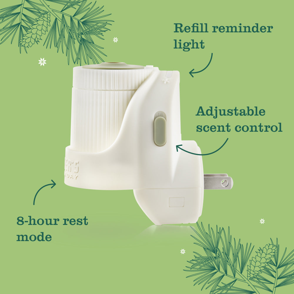 Iowa Pine Plug In Scented Oil Refill 2 - Pack - for Home Fragrance