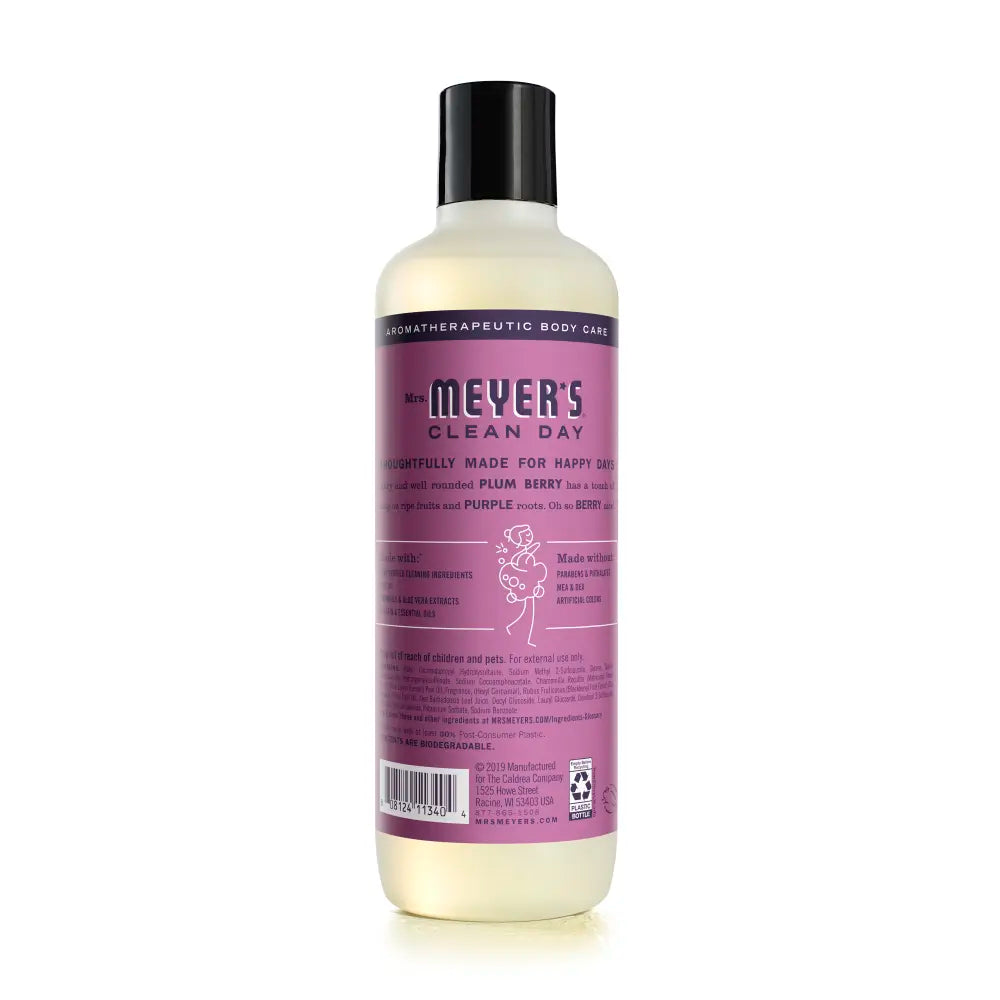 Mrs. Meyers Plum Berry Body Wash - for Body Care