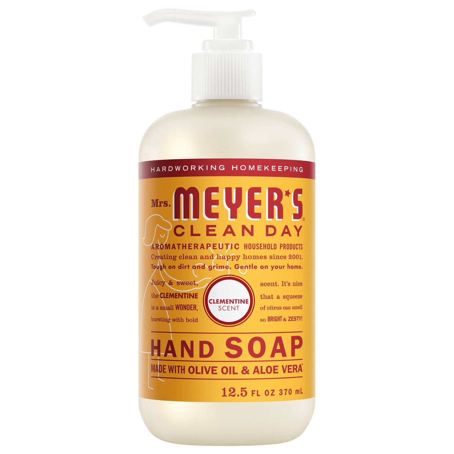 Mrs. Meyers Clementine Liquid Hand Soap - for Hand Care