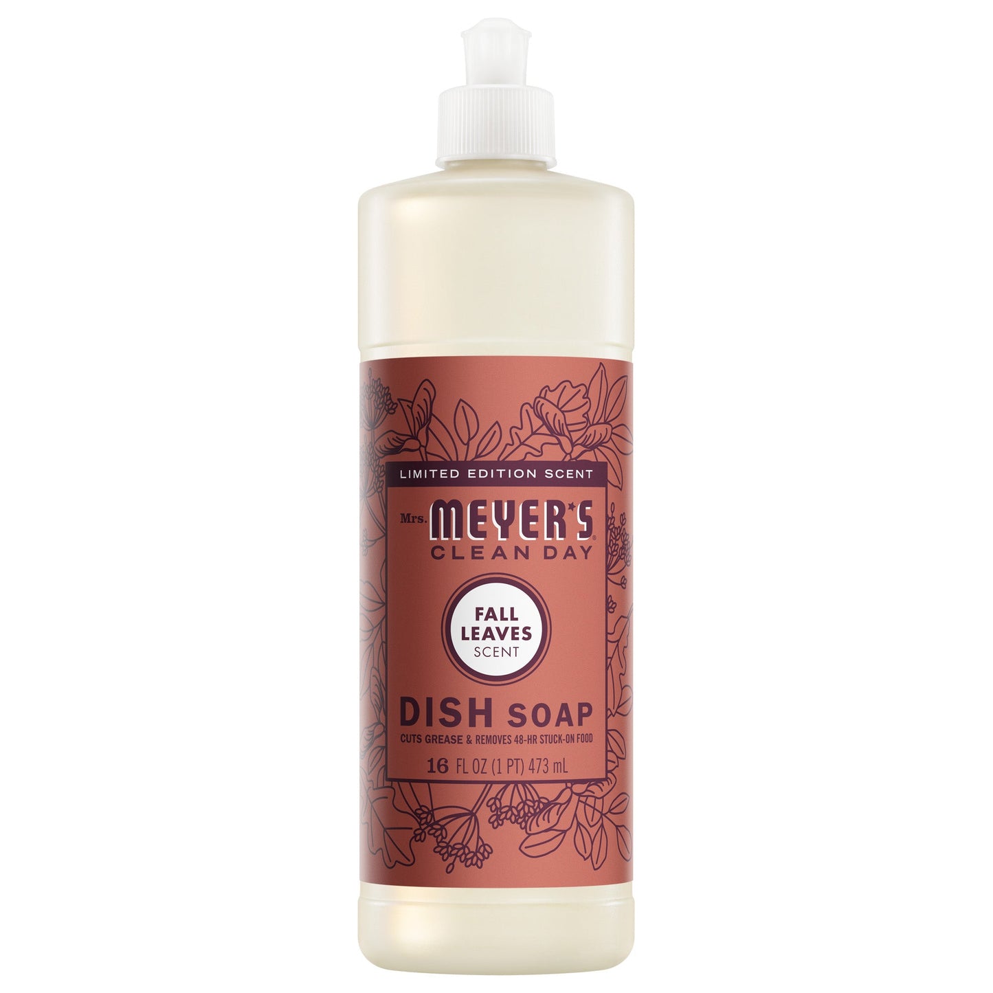 Mrs. Meyers Fall Leaves Dish Soap - for Dishwashing