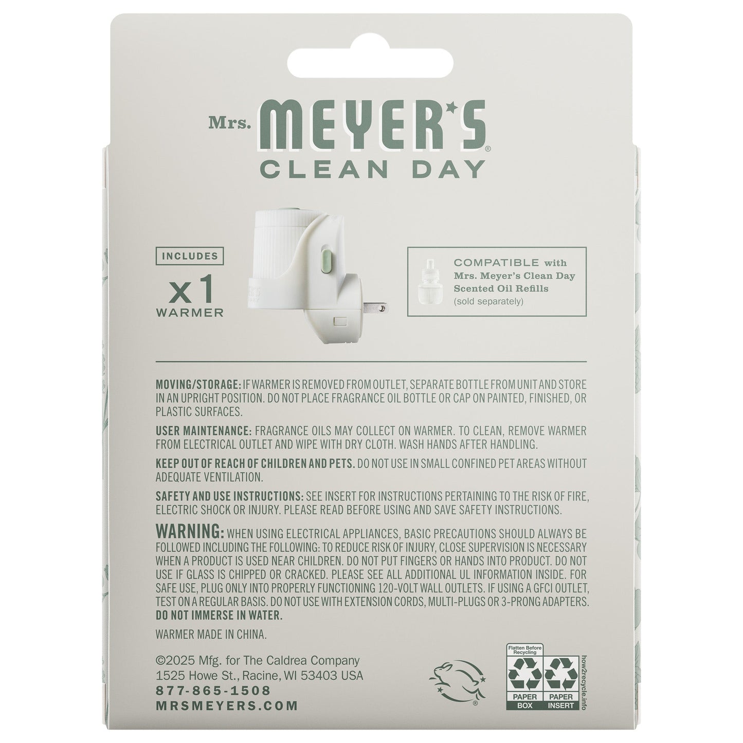 Plug In Oil Warmer - for Home Fragrance
