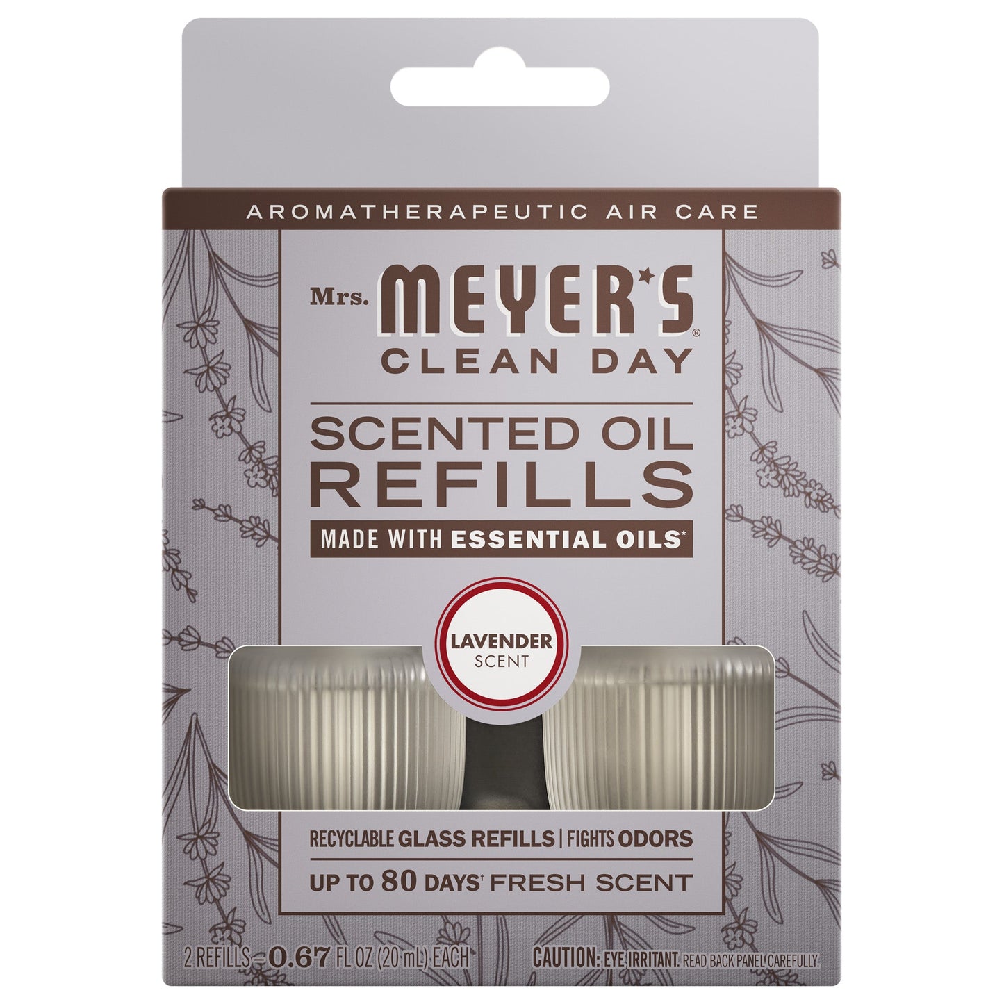 Lavender Plug In Scented Oil Refill 2 - Pack - for Home Fragrance