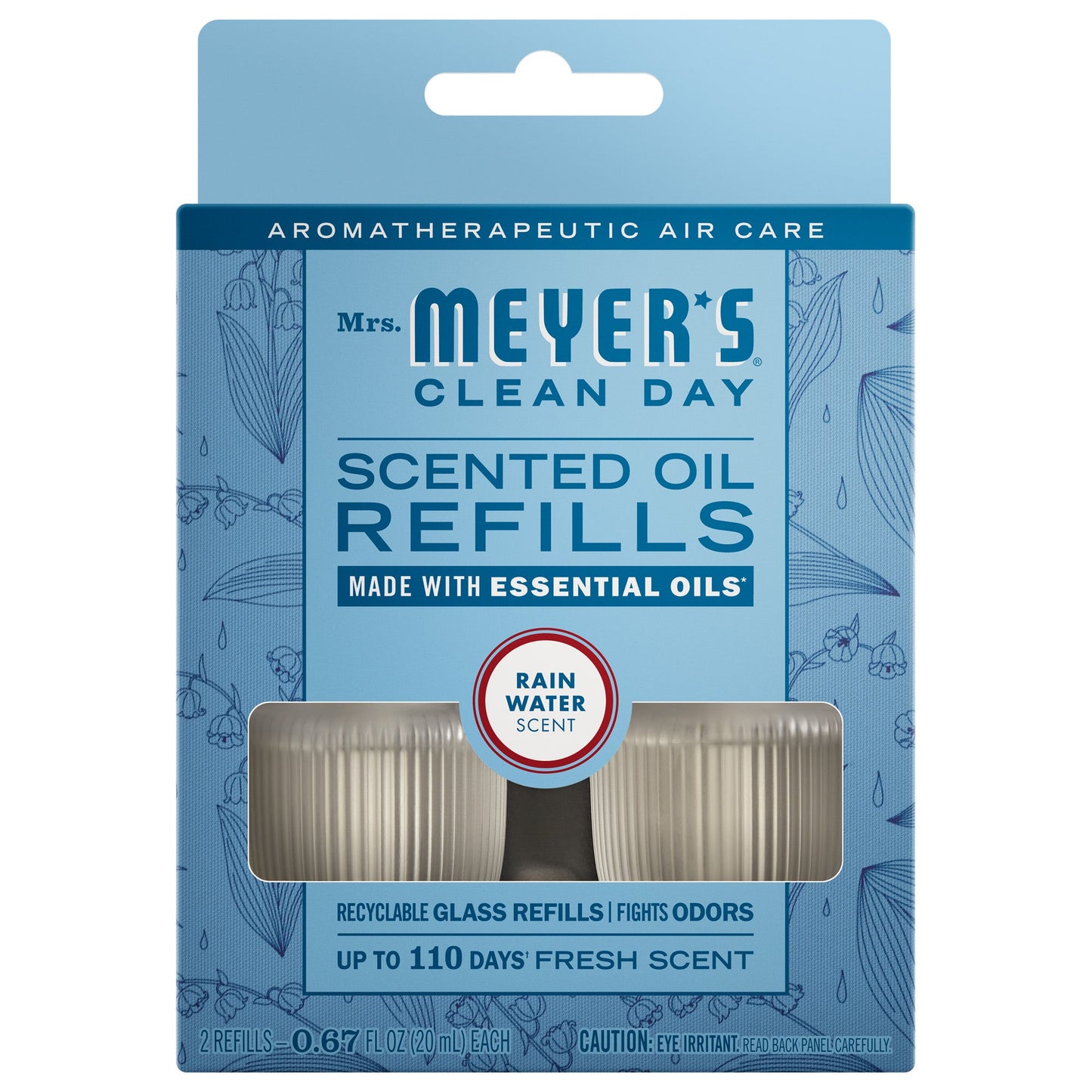 Rain Water Plug In Scented Oil Refill 2 - Pack - for Home Fragrance