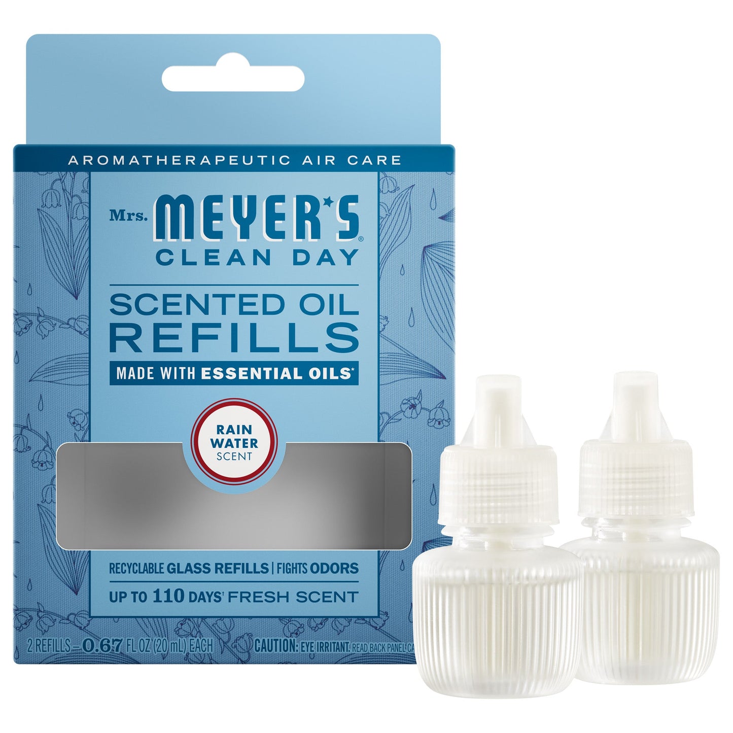Rain Water Plug In Scented Oil Refill 2 - Pack - for Home Fragrance