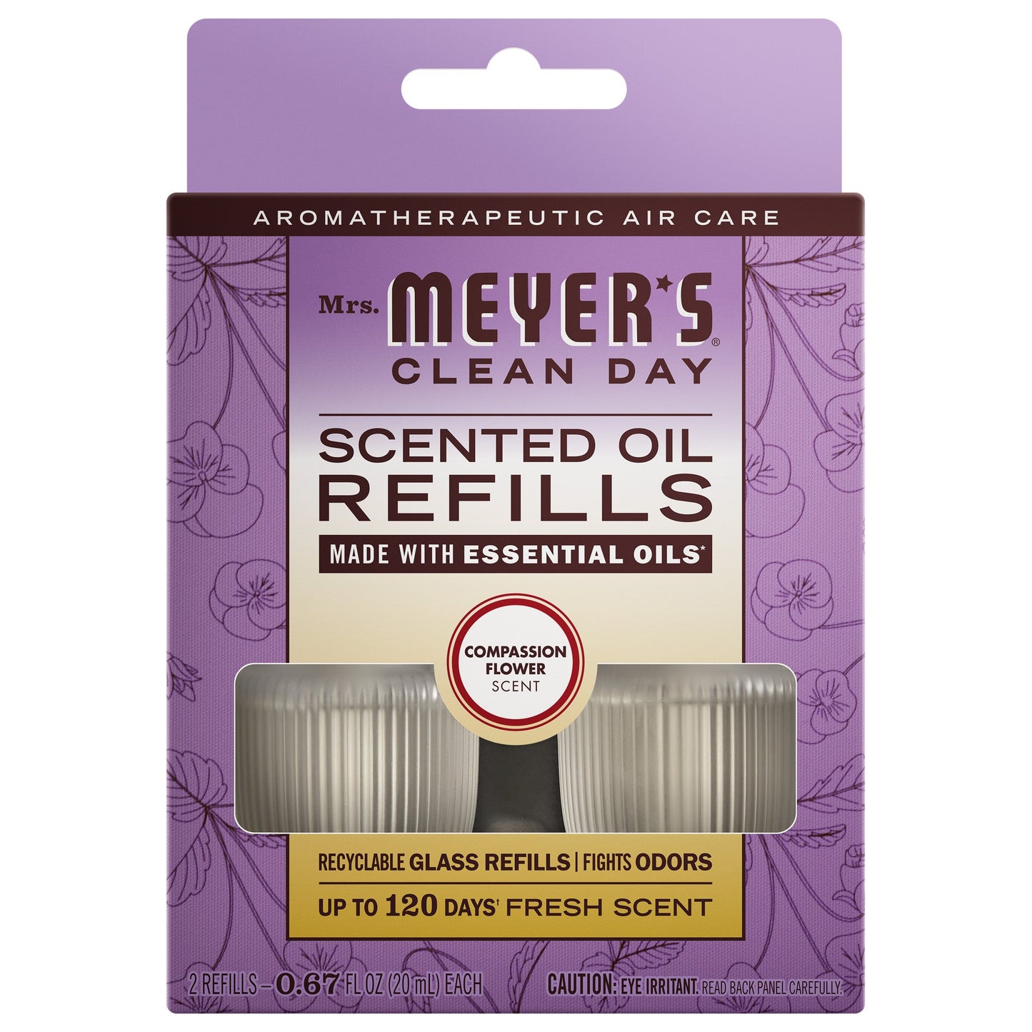 Compassion Flower Plug In Scented Oil Refill 2 - Pack - for Home Fragrance