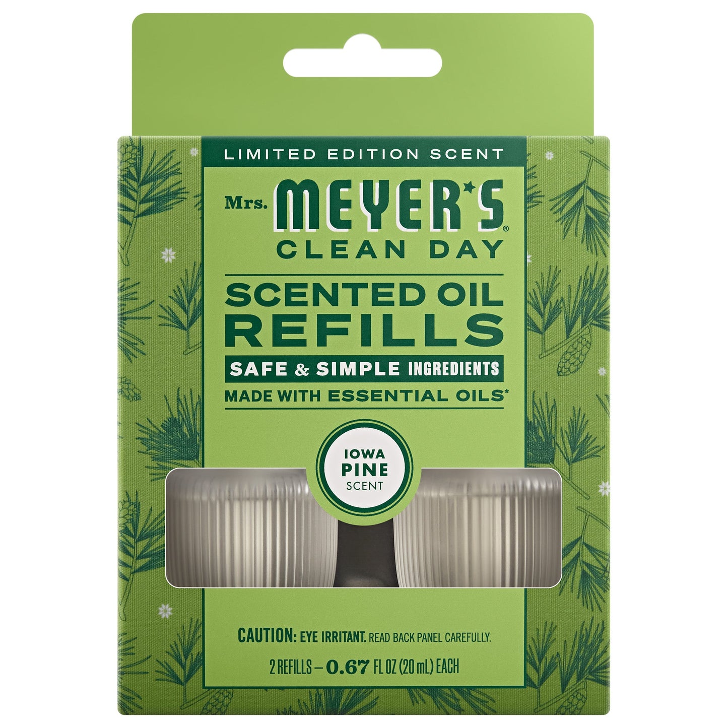 Iowa Pine Plug In Scented Oil Refill 2 - Pack - for Home Fragrance
