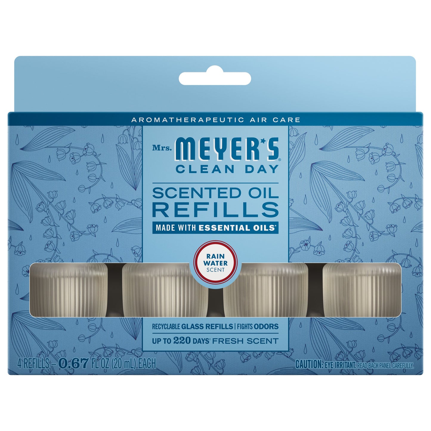 Rain Water Plug In Scented Oil Refill 4 - Pack - for Home Fragrance