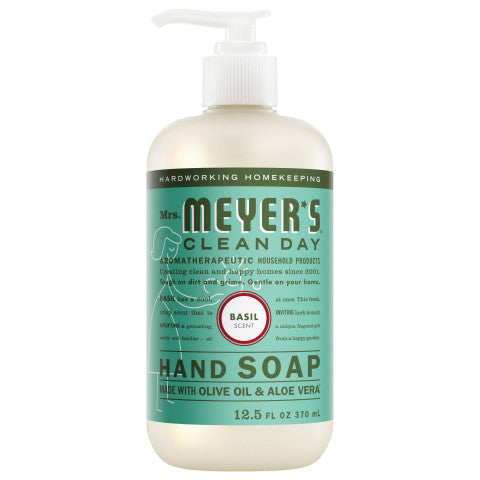 Mrs. Meyers Basil Liquid Hand Soap - for Hand Care