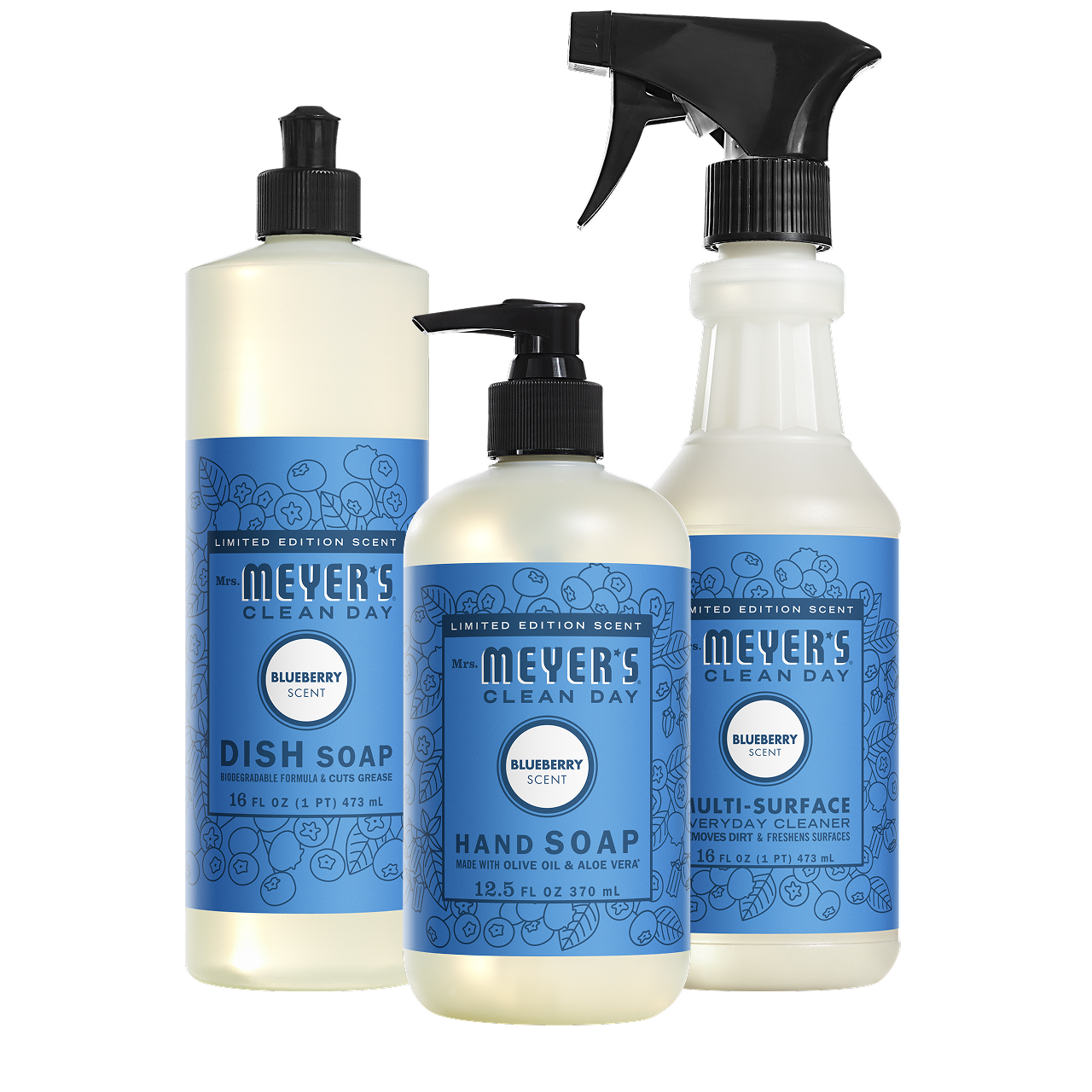 Blueberry Kitchen Basics Set - for Hand Care