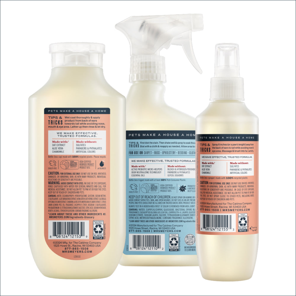 Dog Care Set - for Coordinated Home Care