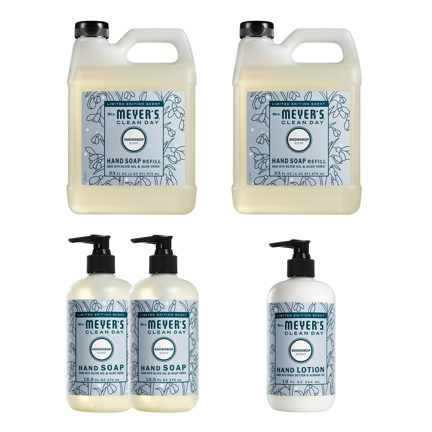 Snowdrop Hand Care Plus 5 - Count Bundle - for Hand Care