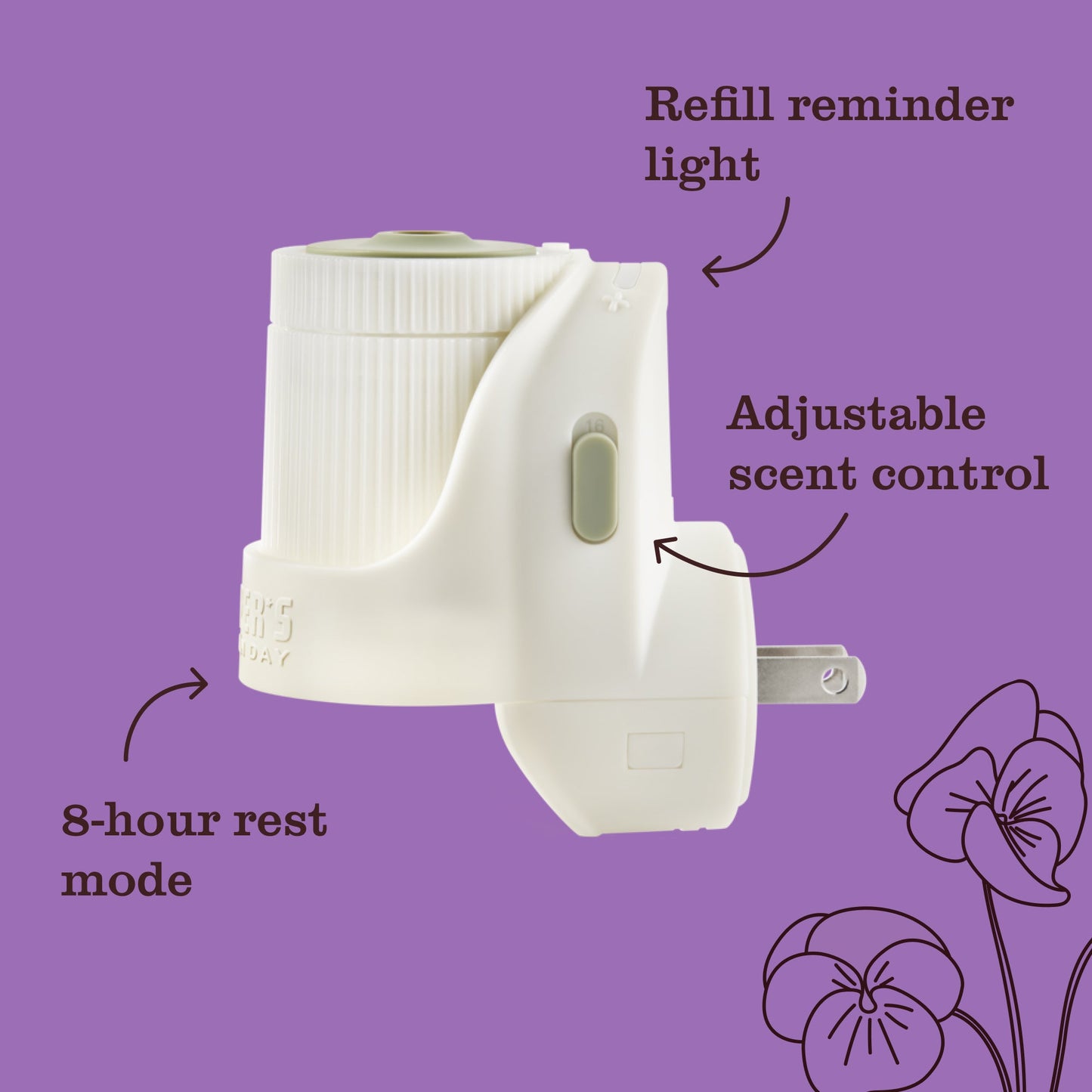 Compassion Flower Plug In Scented Oil Refill 2 - Pack - for Home Fragrance