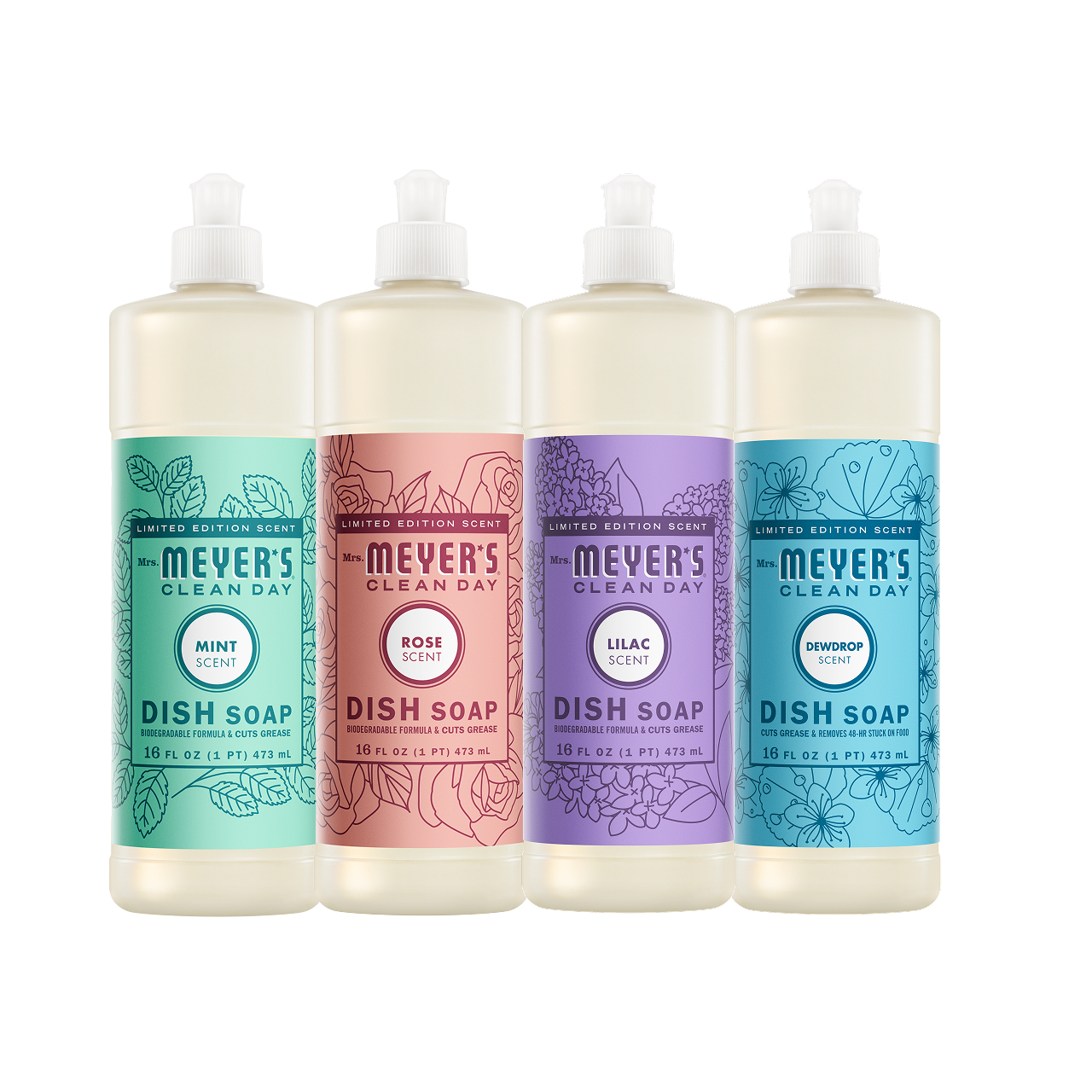 Spring Seasonal Dish Soap Collection - for Dishwashing