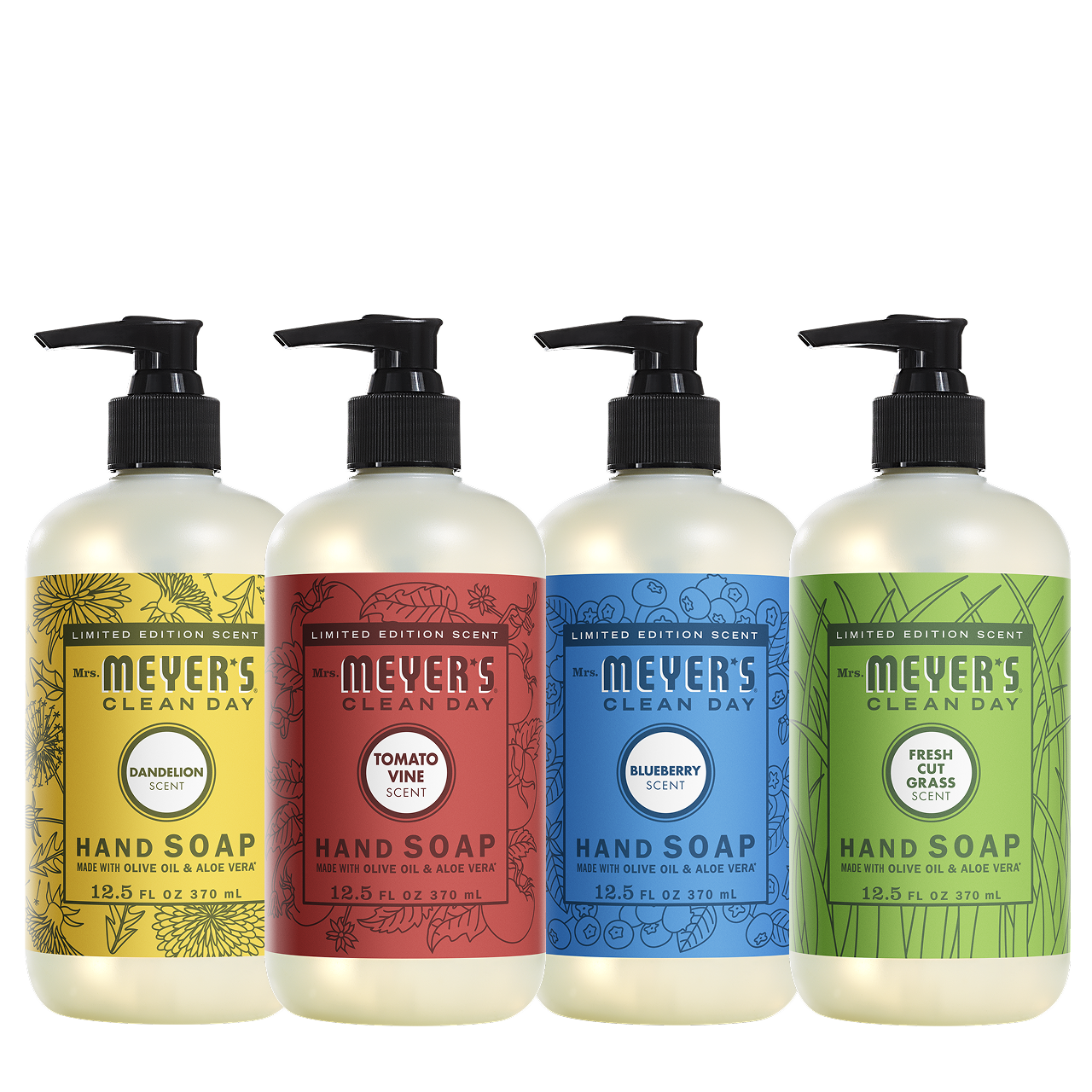 Mrs. Meyers Summer Seasonal Hand Soap Collection - for Hand Care
