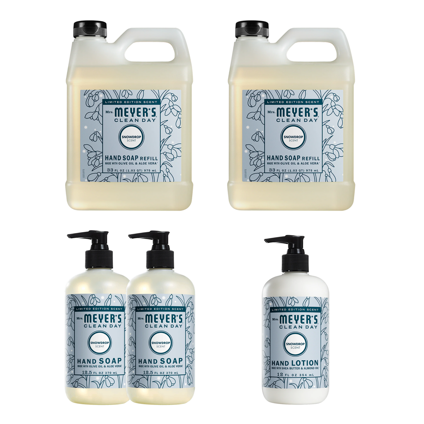 Snowdrop Hand Care Plus 5 - Count Bundle - for Hand Care