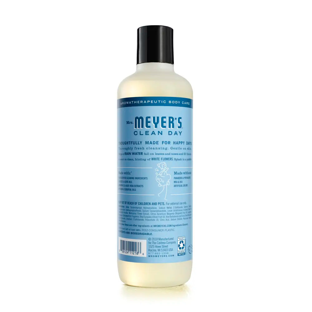 Mrs. Meyers Rain Water Body Wash - for Body Care