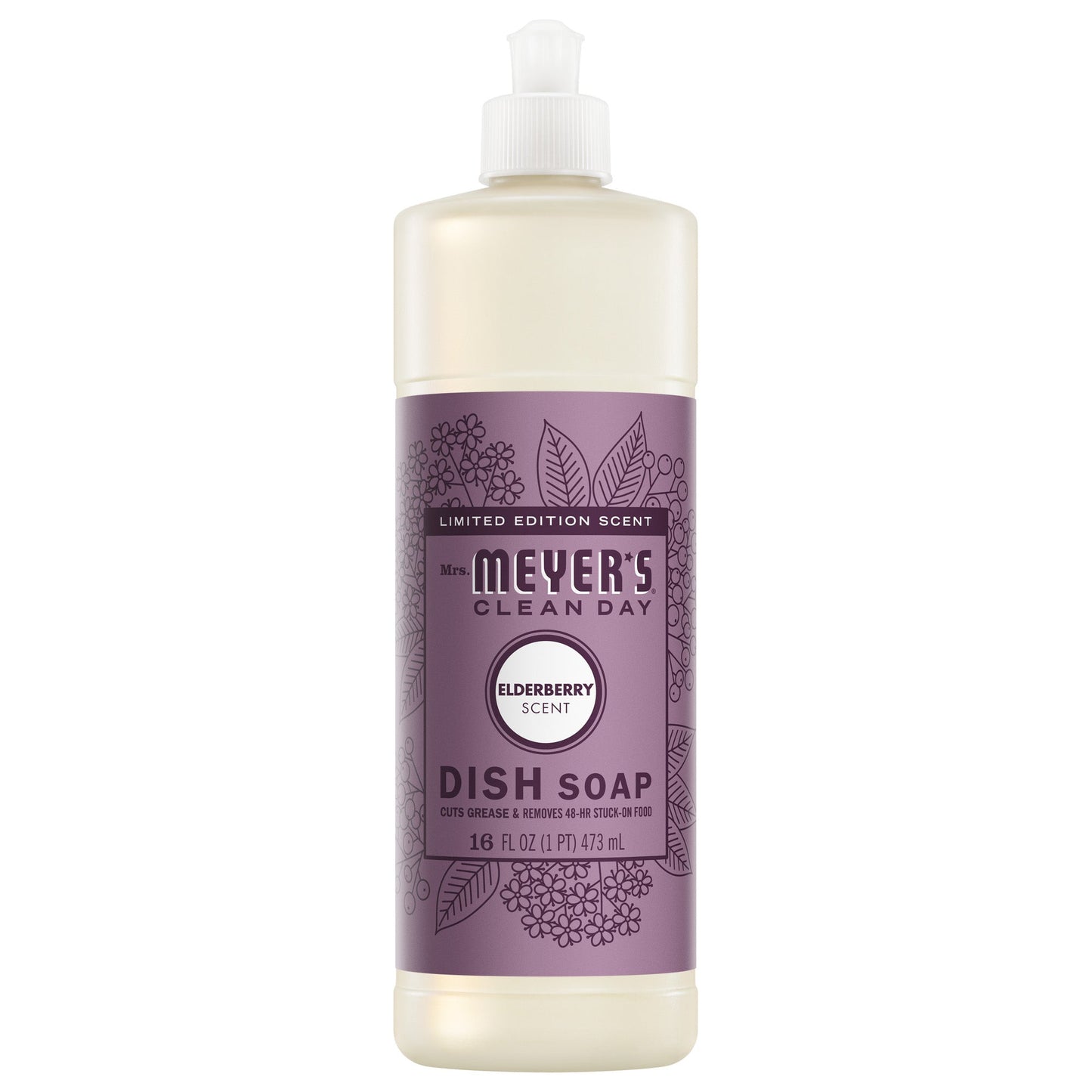 Mrs. Meyers Elderberry Dish Soap - for Dishwashing