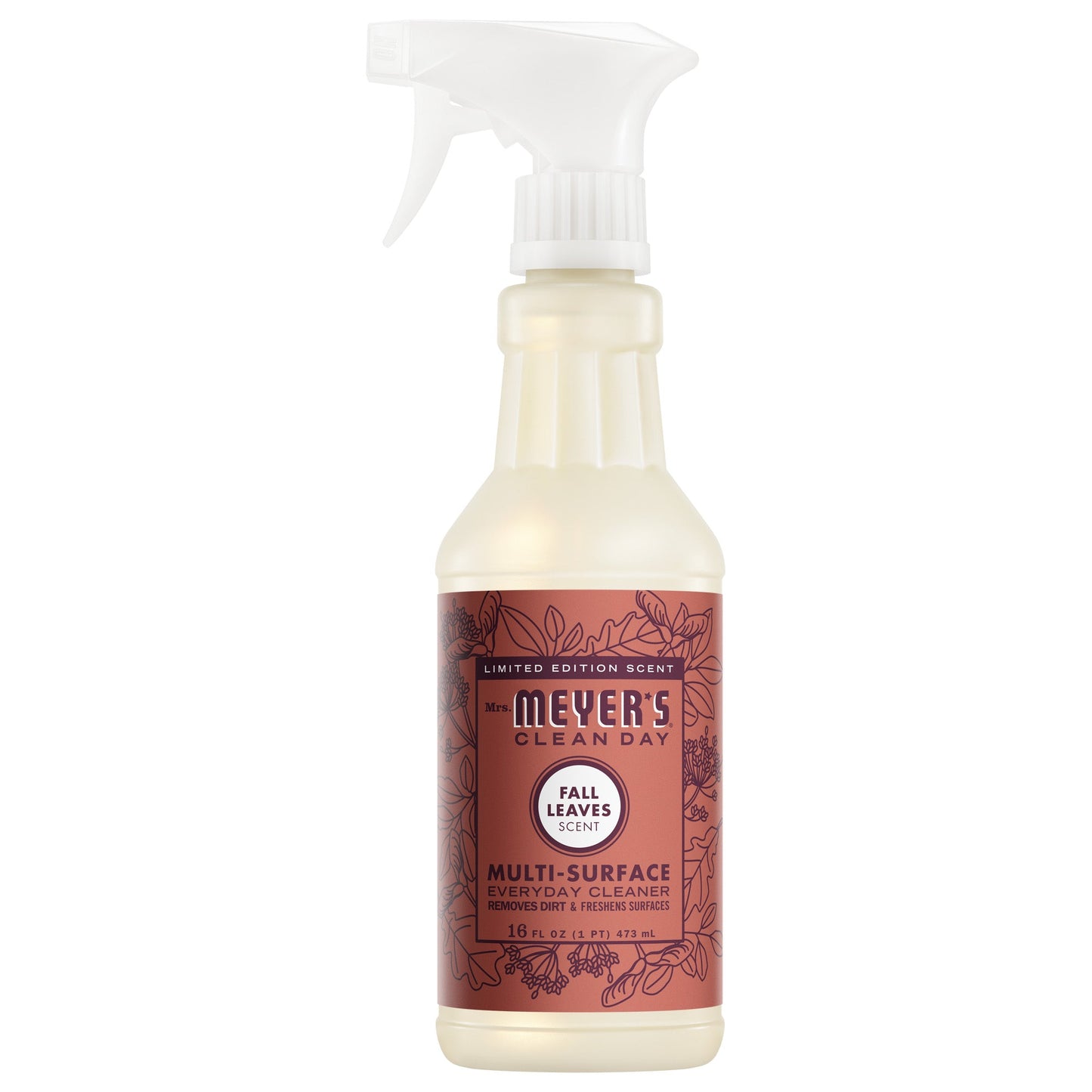 Mrs. Meyers Fall Leaves Multi - Surface Everyday Cleaner - for Home Cleaning