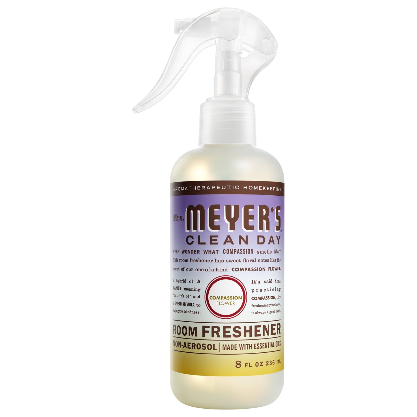 Compassion Flower Room Freshener Mrs. Meyers - for Home Fragrance