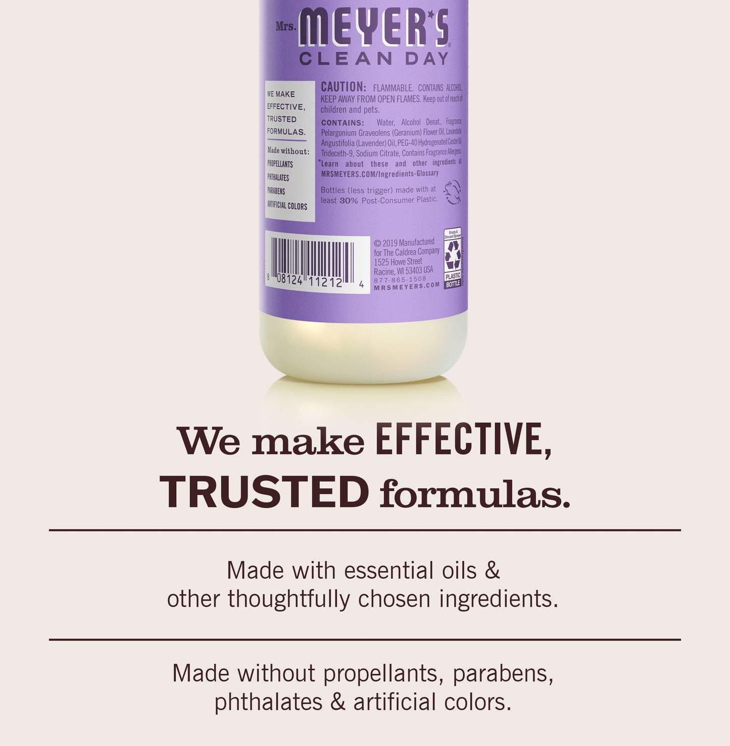 Mrs. Meyers Lilac Room Freshener - for Home Fragrance