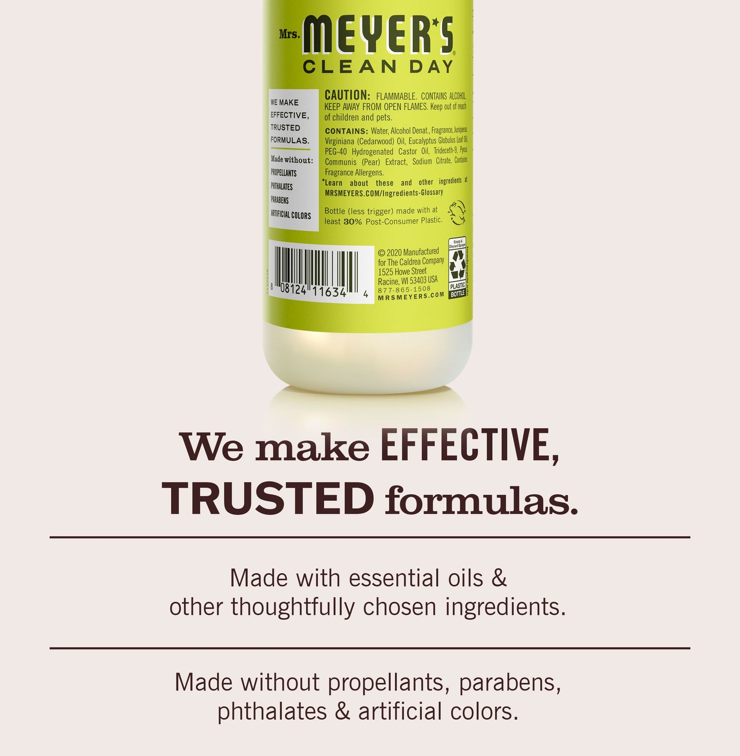Pear Tree Room Freshener Mrs. Meyers - for Home Fragrance