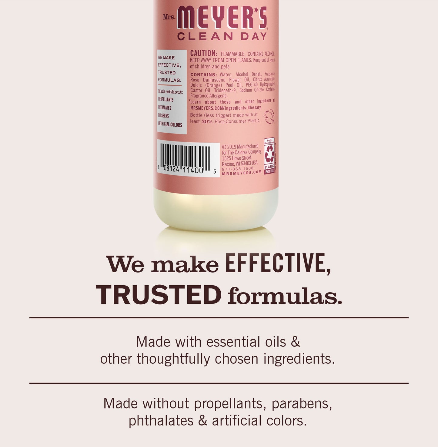 Rose Room Freshener Mrs. Meyers - for Home Fragrance