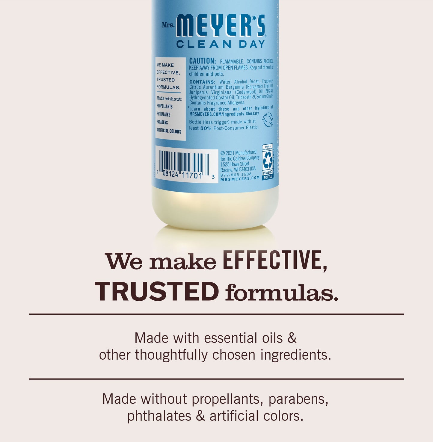 Mrs. Meyers Rain Water Room Freshener - for Home Fragrance