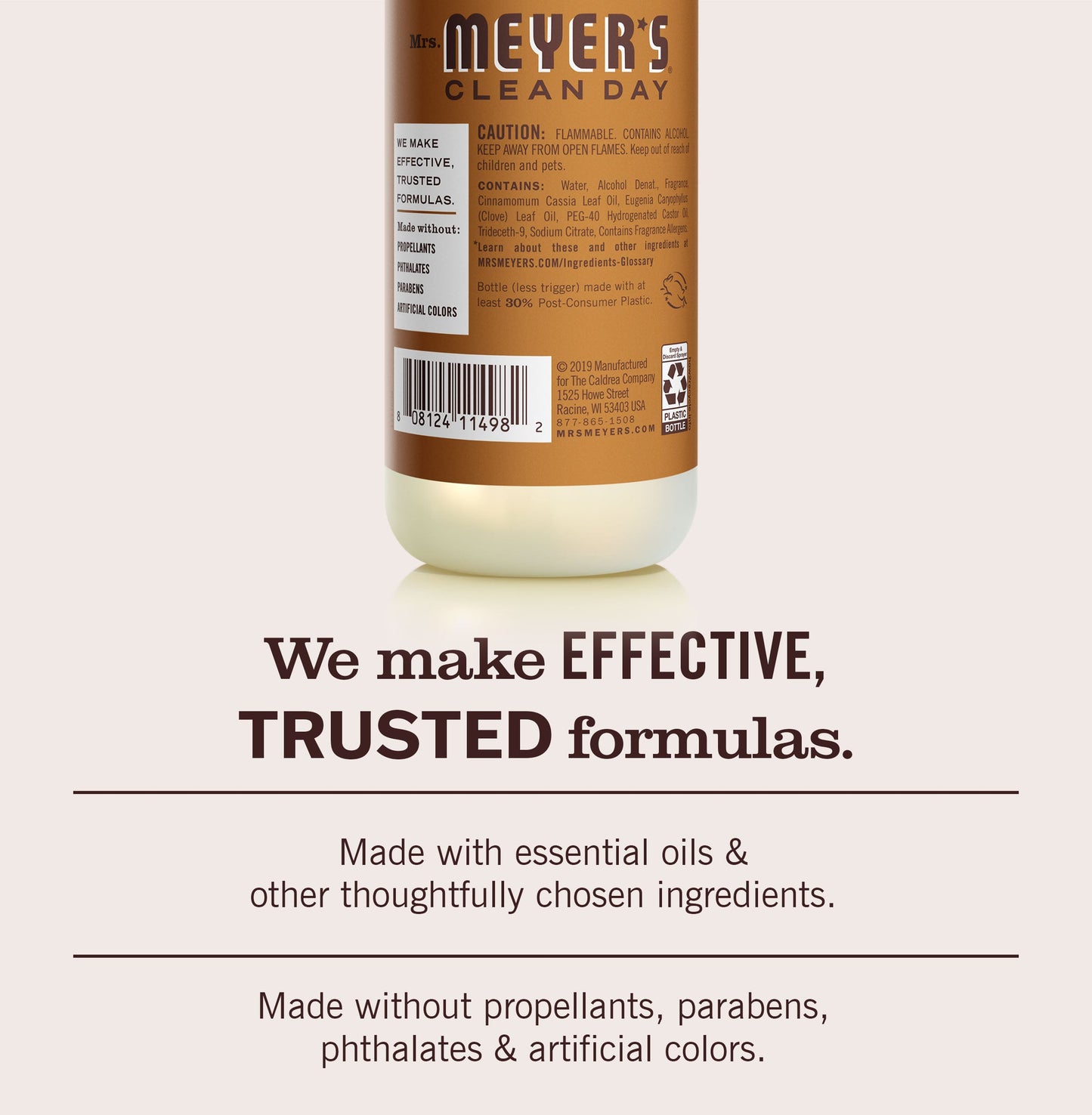 Mrs. Meyers Acorn Spice Room Freshener - for Home Fragrance
