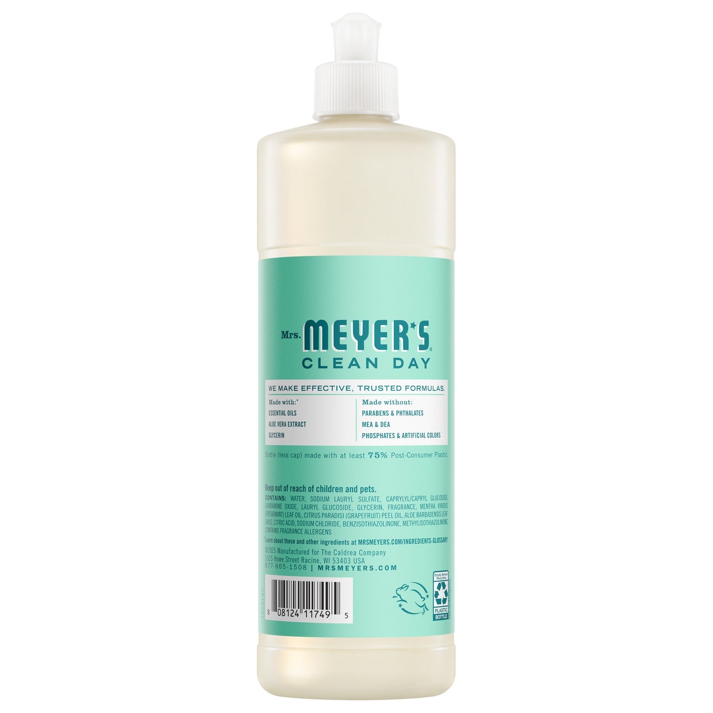 Mrs. Meyers Mint Dish Soap 3 - count bundle - for Dishwashing