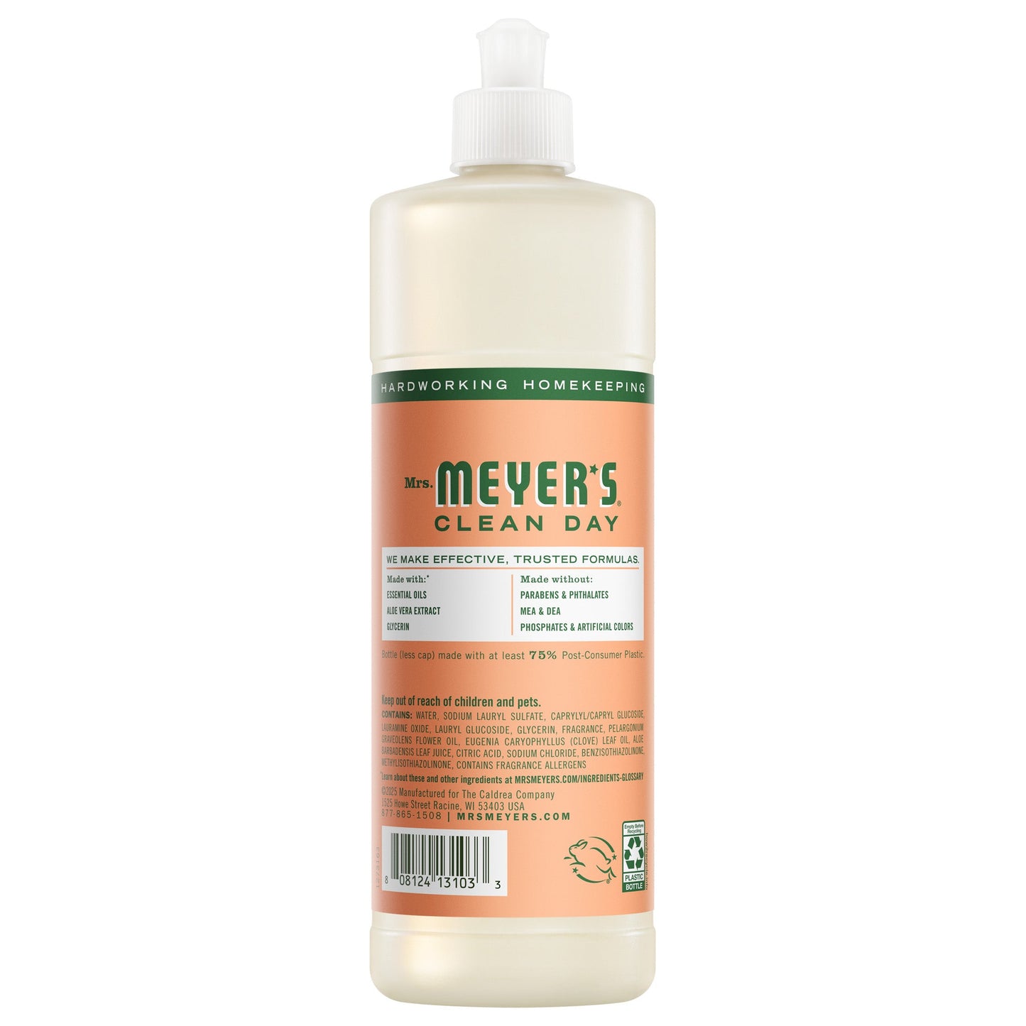 Mrs. Meyers Geranium Dish Soap - for Dishwashing