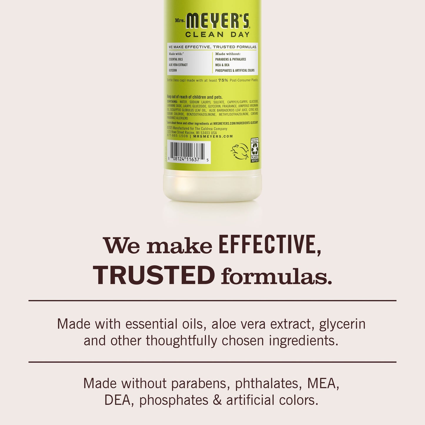 Pear Tree Dish Soap Mrs. Meyers - for Dishwashing