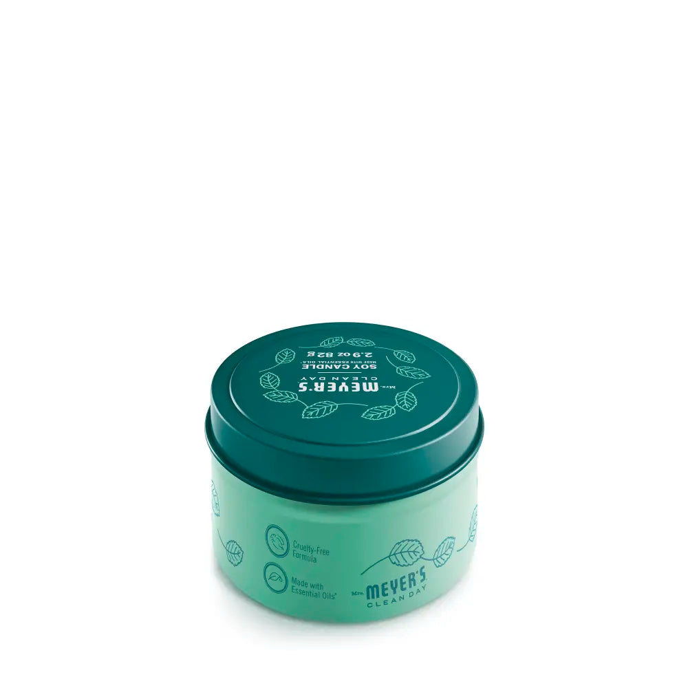 Mint Tin Candle Mrs. Meyers - for Home Fragrance