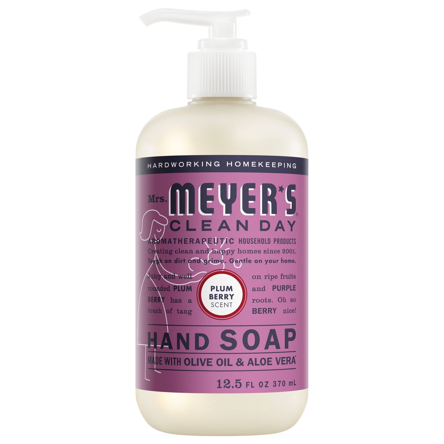 Mrs. Meyers Plum Berry Liquid Hand Soap - for Hand Care