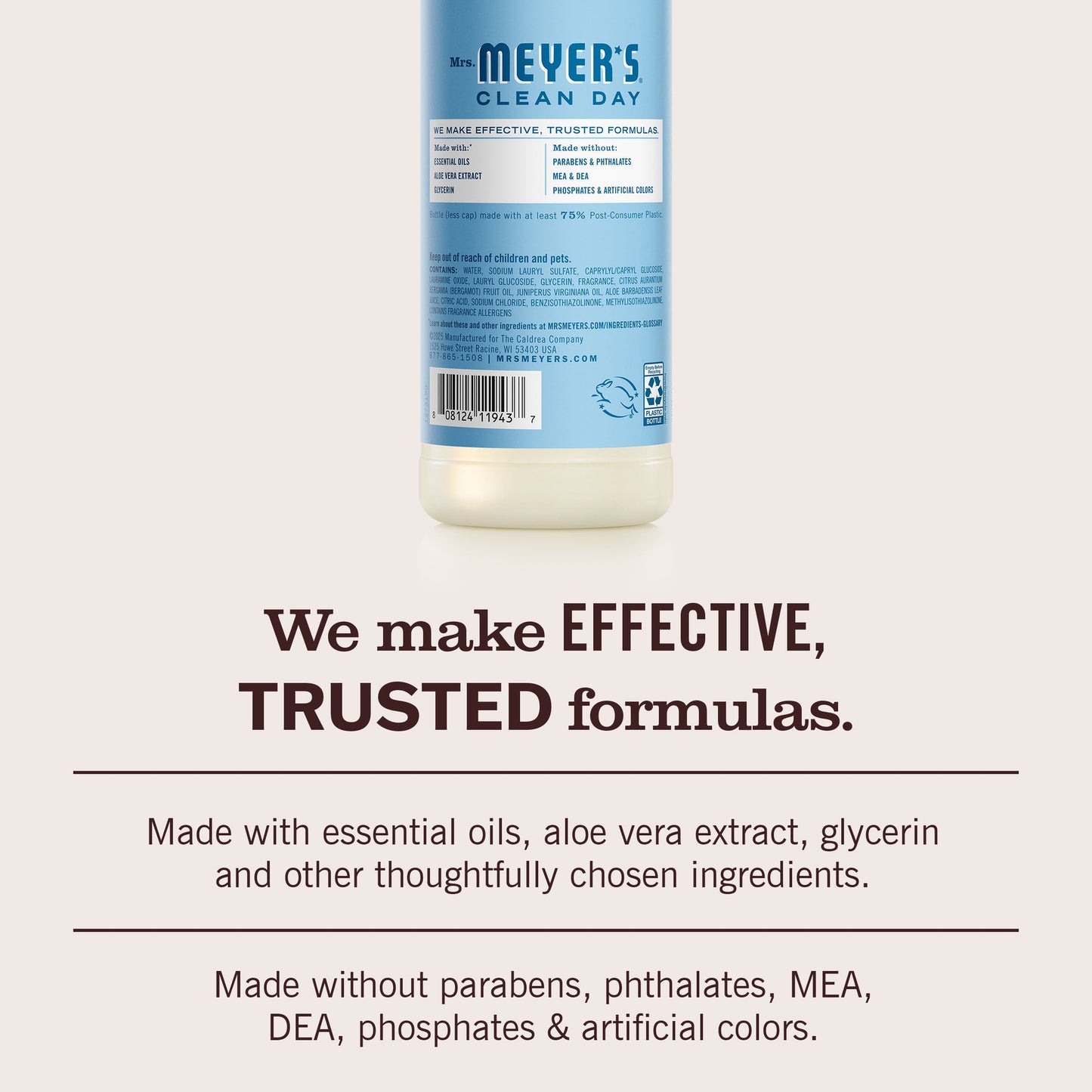 Mrs. Meyers Rain Water Dish Soap - for Dishwashing