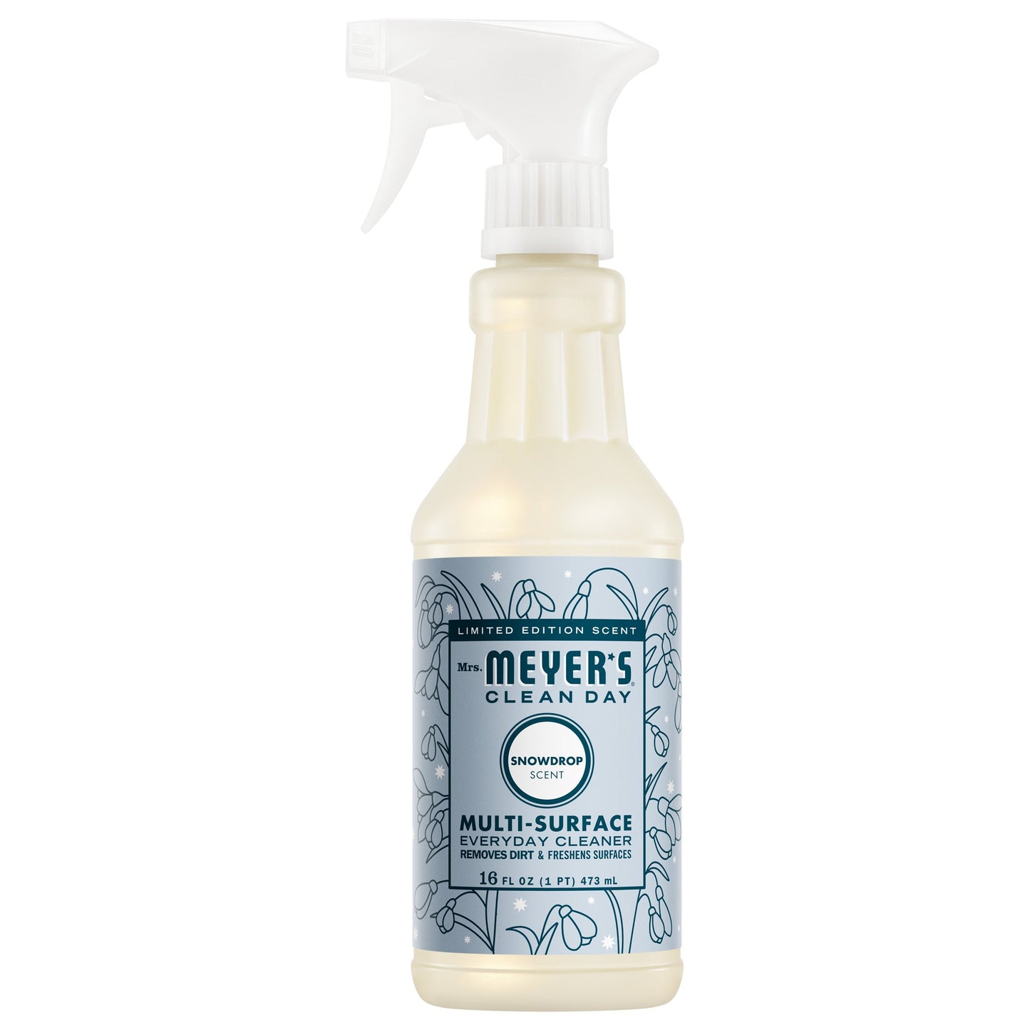 Mrs. Meyers Snowdrop Multi - Surface Everyday Cleaner - for Home Cleaning