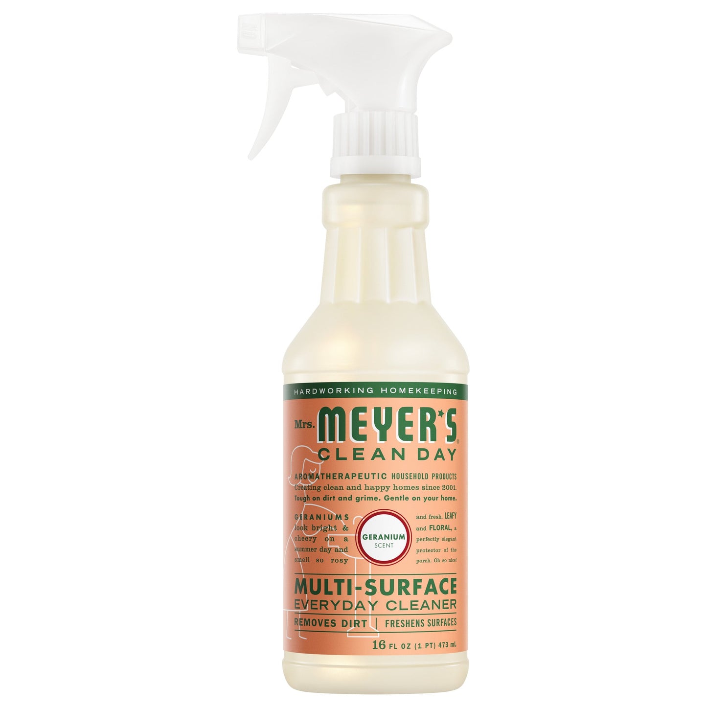 Mrs. Meyers Geranium Multi - Surface Everyday Cleaner - for Home Cleaning