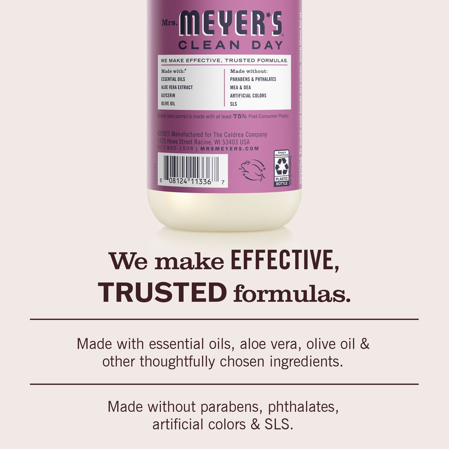Mrs. Meyers Plum Berry Liquid Hand Soap - for Hand Care