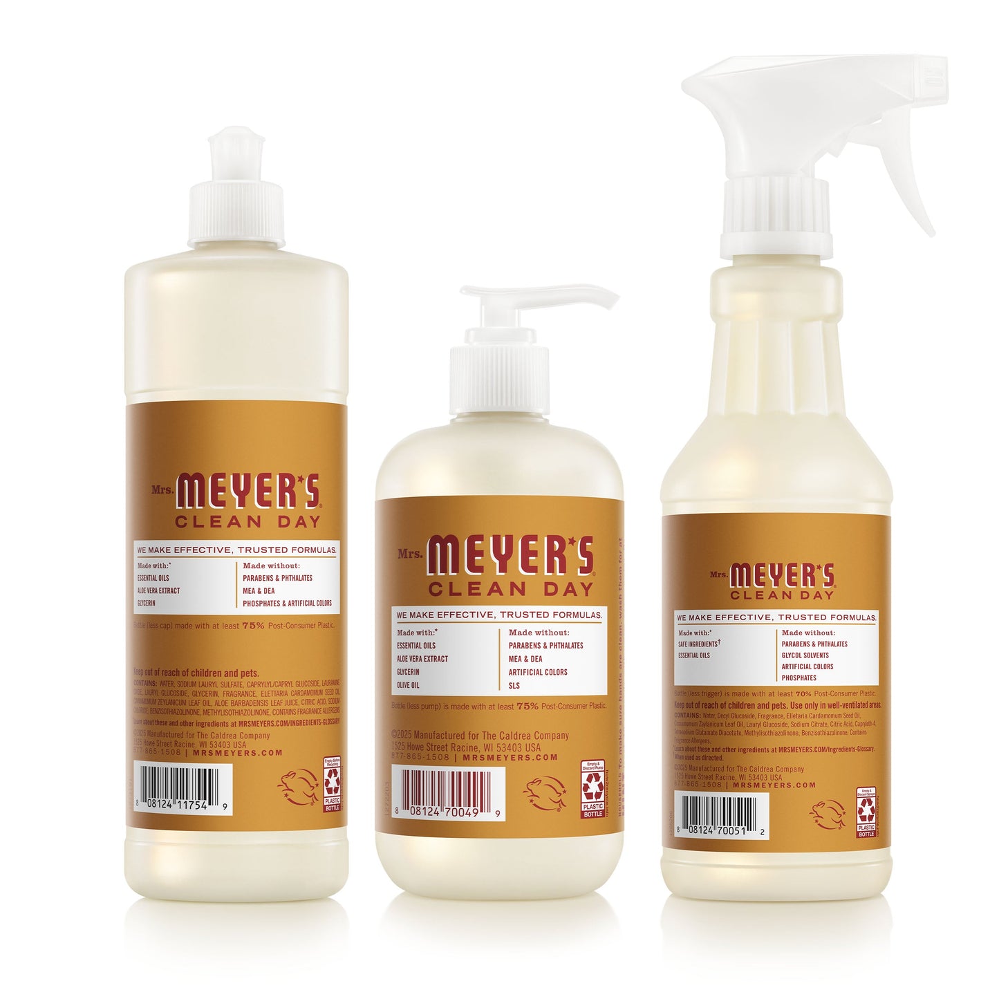 Mrs. Meyers Apple Cider Kitchen Basics Set - for Hand Care