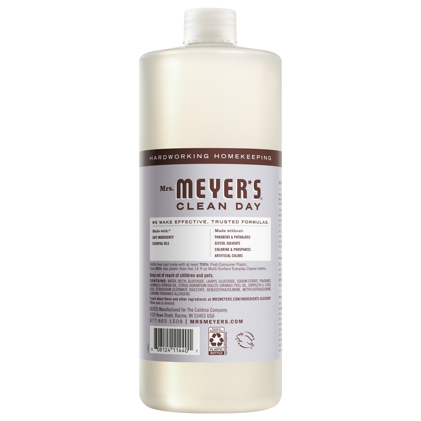 Mrs. Meyers Lavender Multi - Surface Concentrate - for Easy Refilling