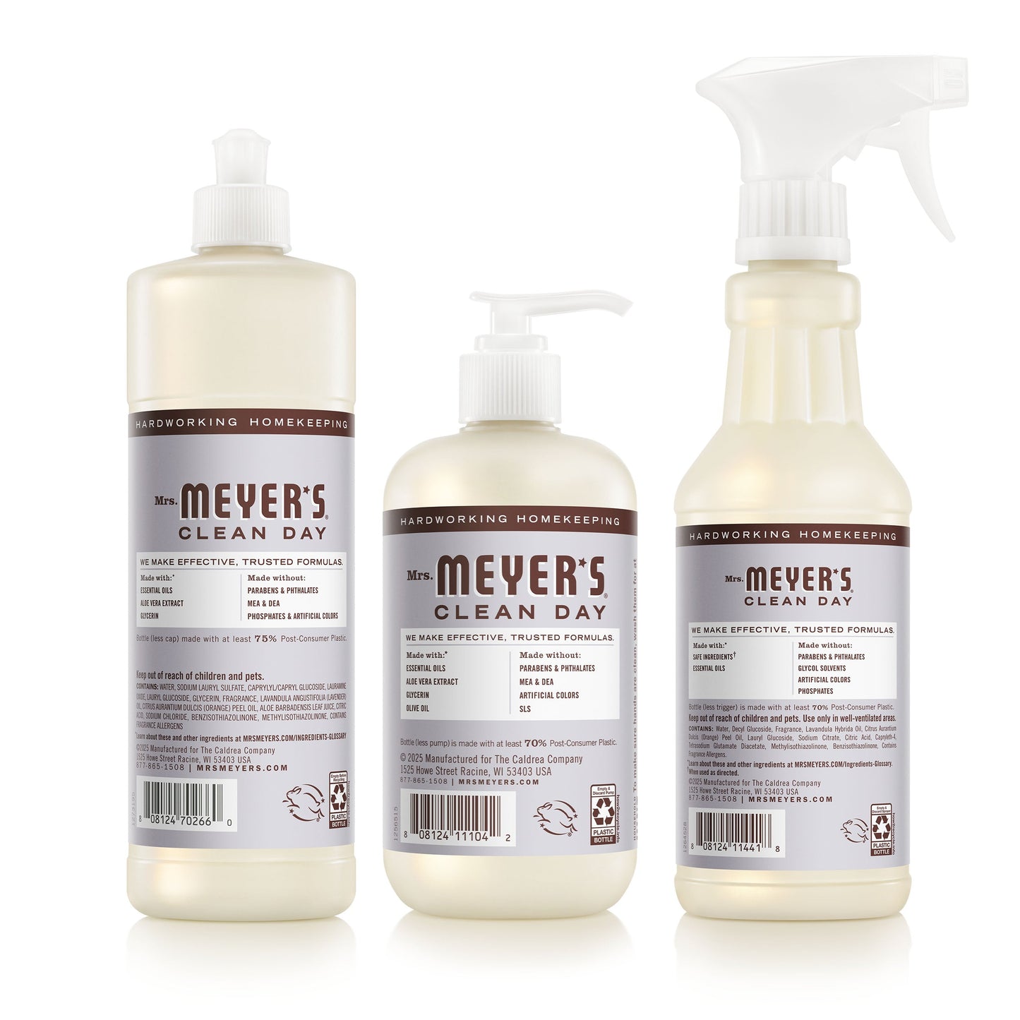 Mrs. Meyers Lavender Kitchen Basics Set - for Hand Care