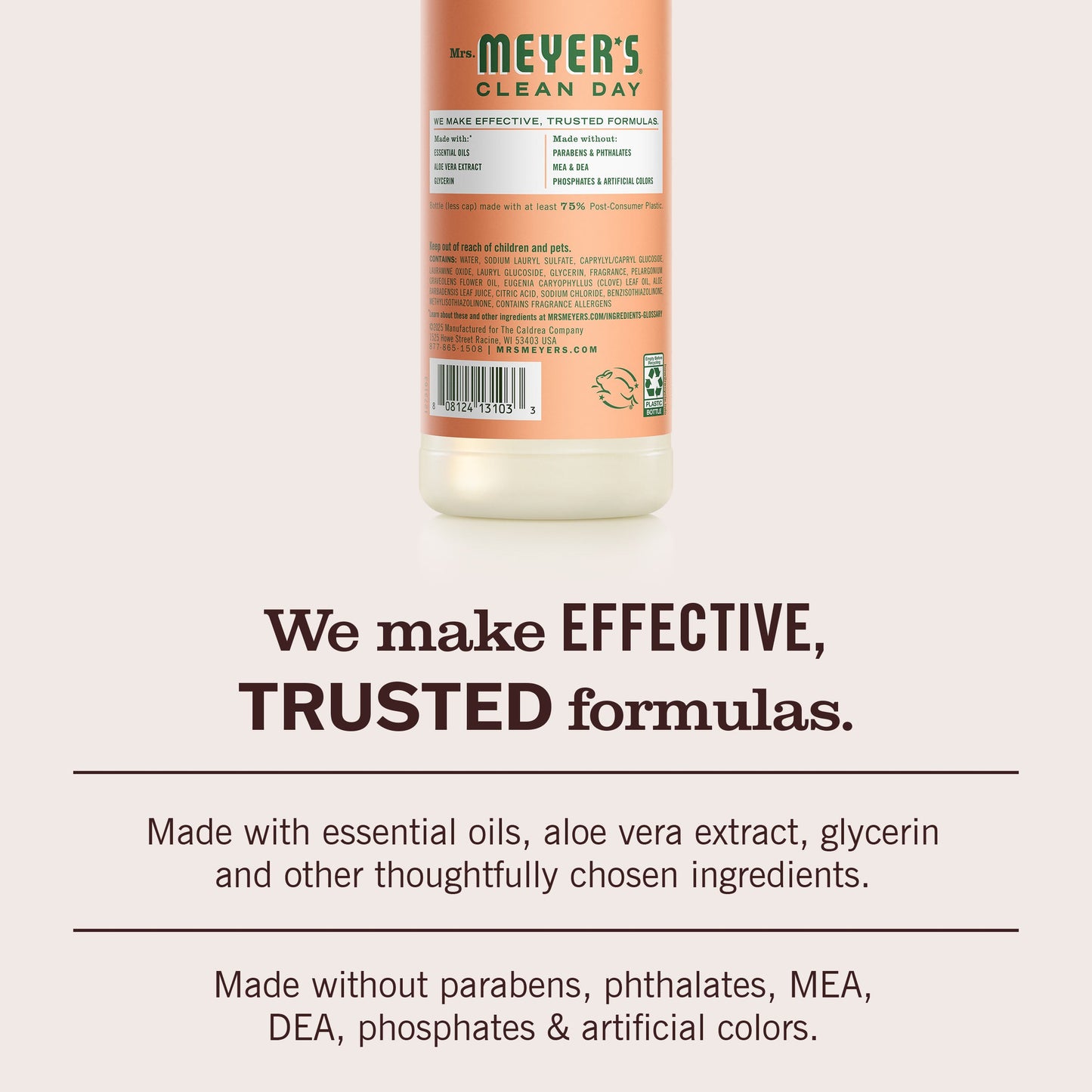 Mrs. Meyers Geranium Dish Soap - for Dishwashing
