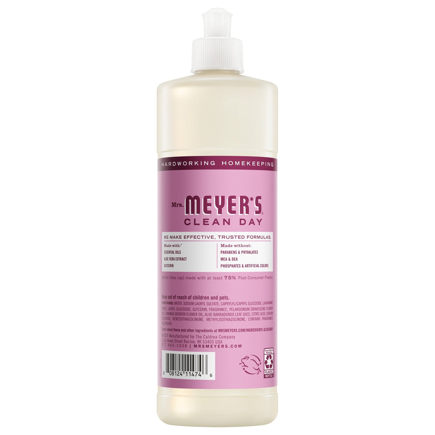 Peony Dish Soap Mrs. Meyers - for Dishwashing