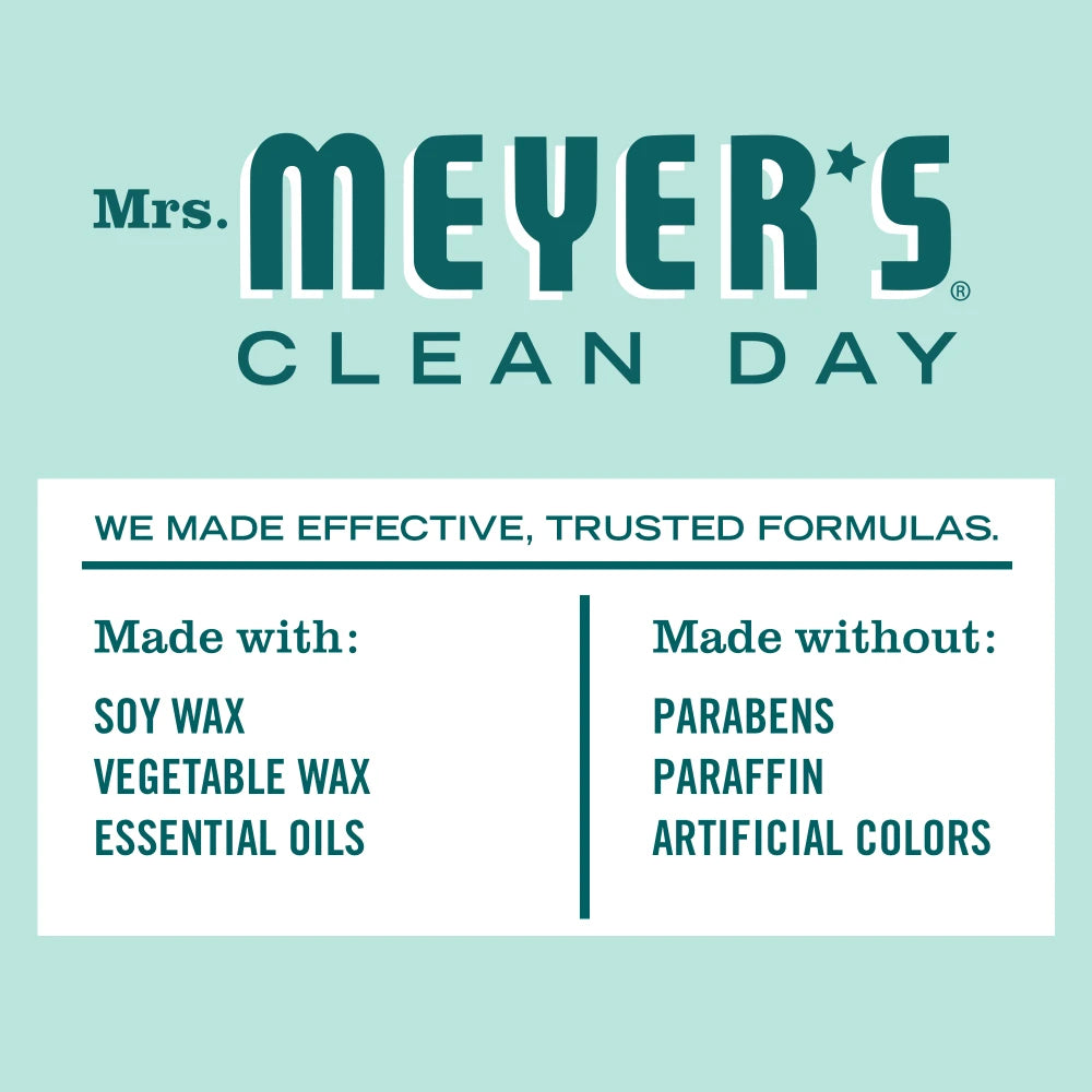 Mint Tin Candle Mrs. Meyers - for Home Fragrance