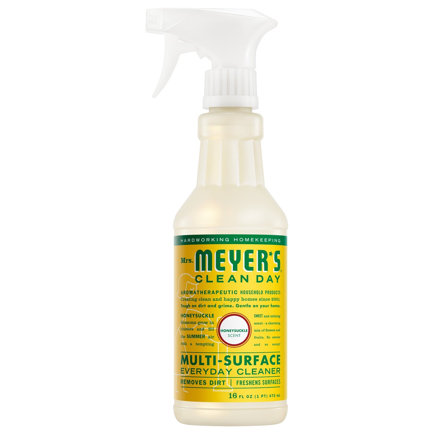 Mrs. Meyers Honeysuckle Multi - Surface Everyday Cleaner - for Home Cleaning