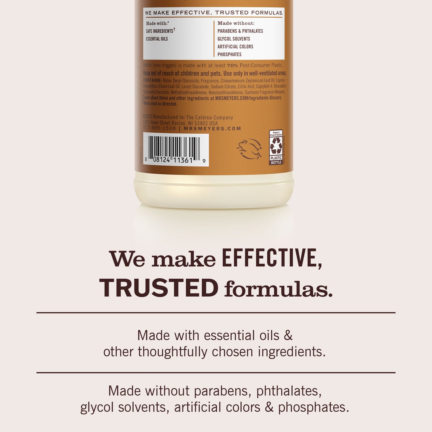 Mrs. Meyers Acorn Spice Multi - Surface Everyday Cleaner - for Home Cleaning